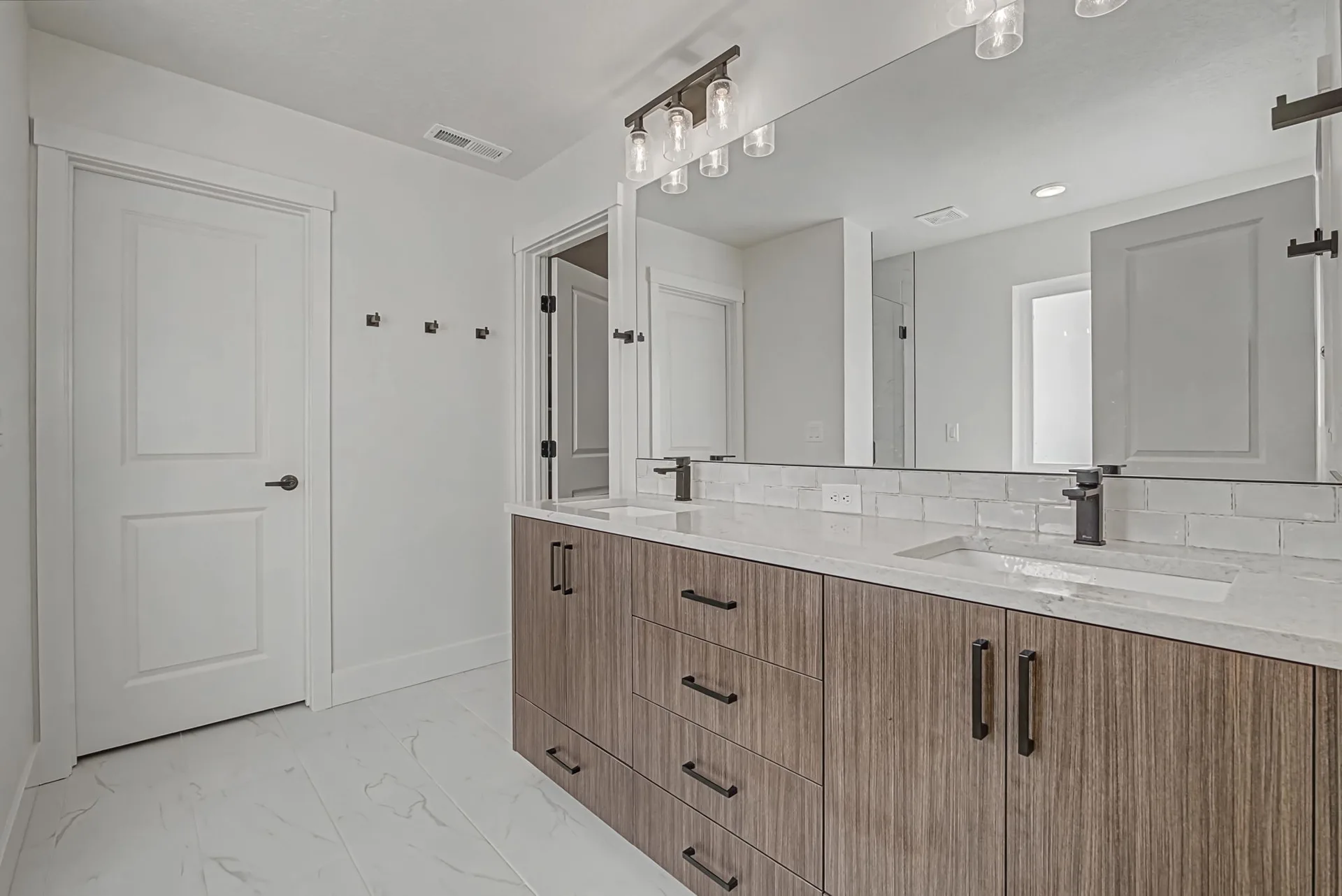 clean bathroom rental home interior