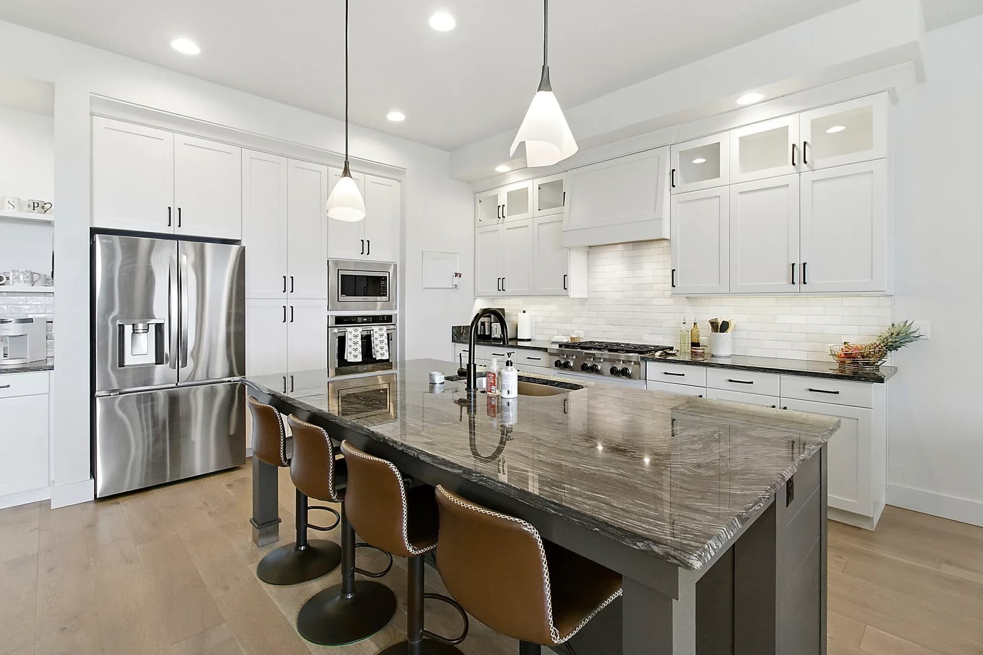 modern kitchen interior rental property marketing