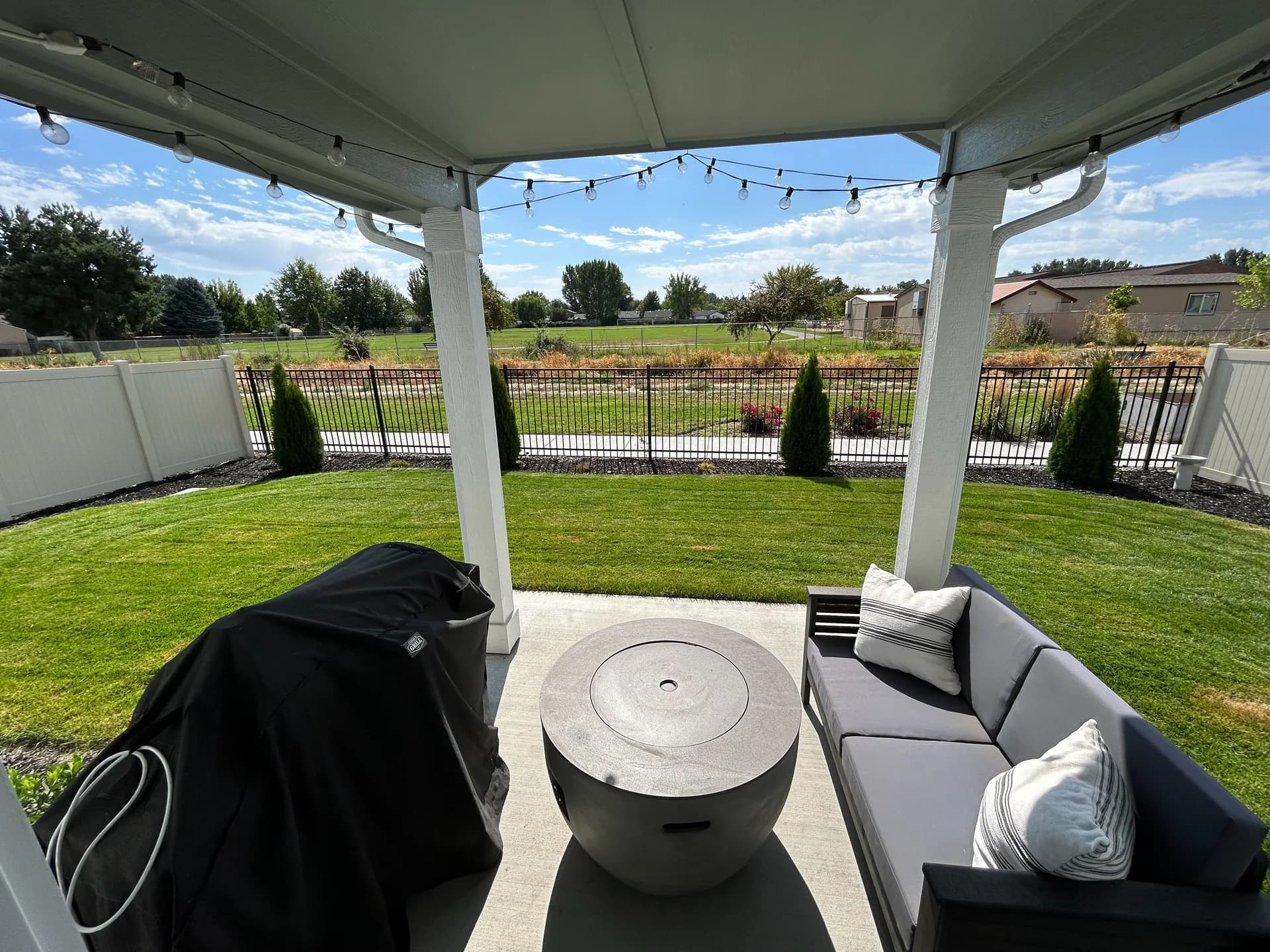 rental home backyard property maintenance
